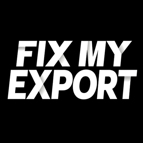 FixMyExport logo